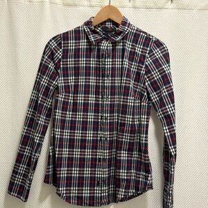 J Crew plaid button down